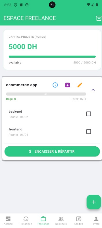 Espace Freelance Masroufi